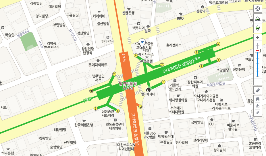 교대점지도